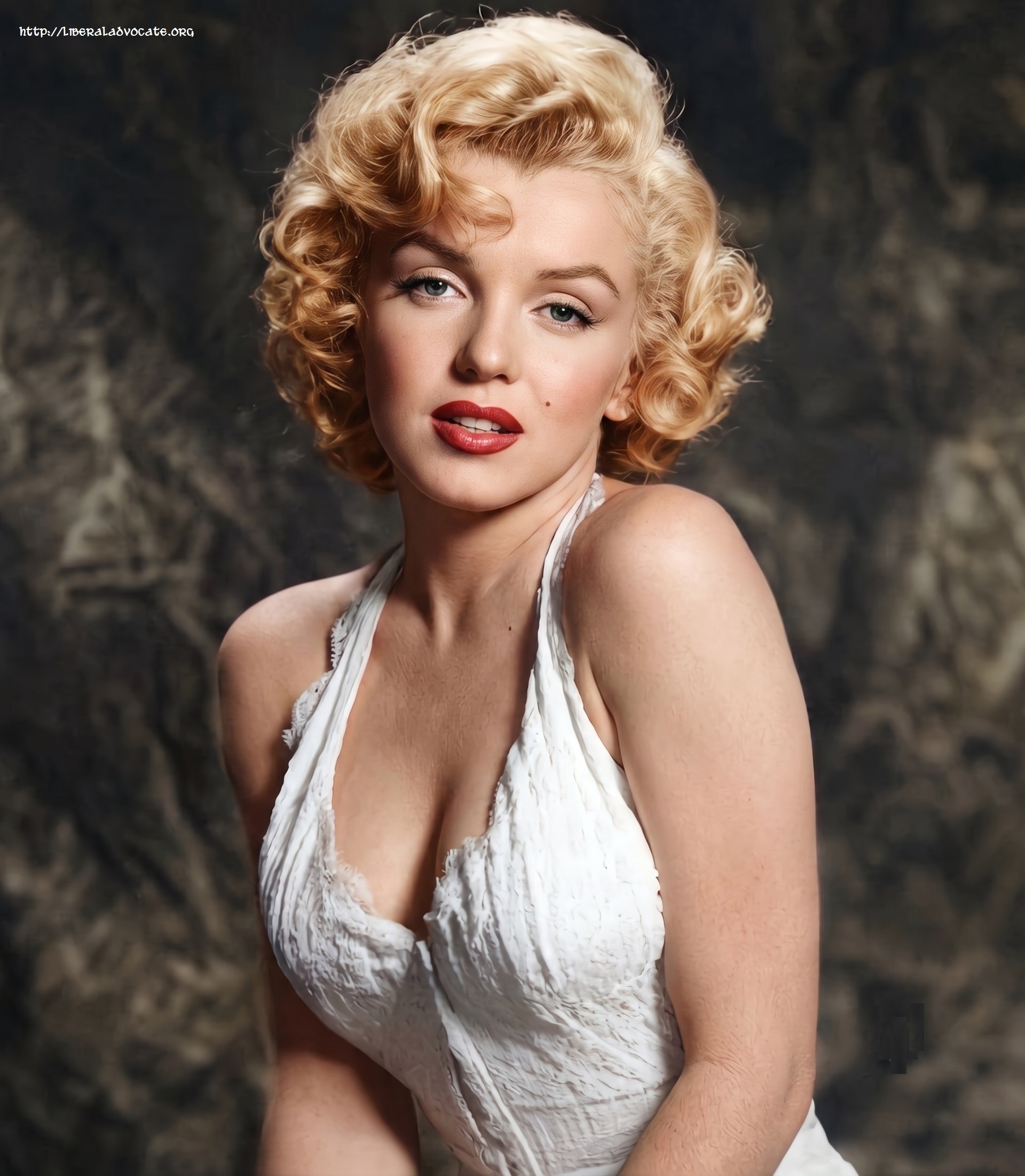 dear Ms marilyn monroe (colorized by AI)